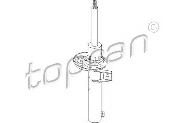 Амортизатор 110 160 TOPRAN