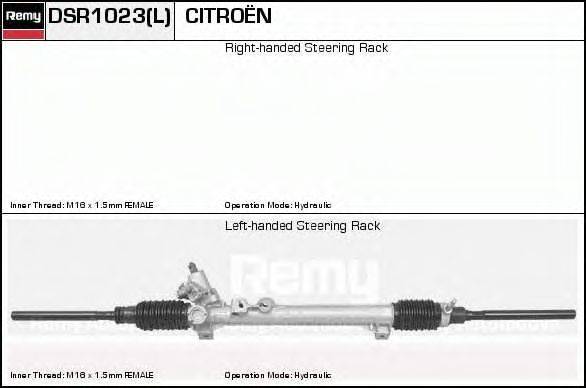 Рулевой механизм DSR1023L REMY