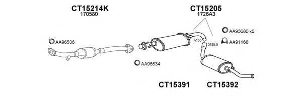 Глушитель 450244 VENEPORTE