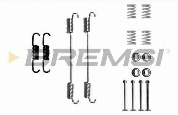 Комплектующие, тормозная колодка SK0796 BREMSI