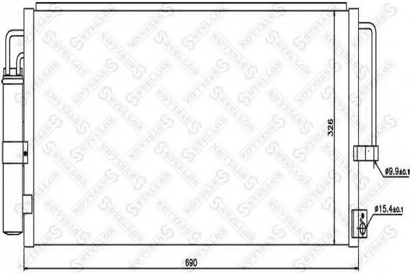 Конденсатор 10-45524-SX STELLOX