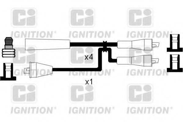 Комплект проводов зажигания XC1013 QUINTON HAZELL