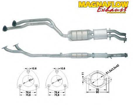 Катализатор 80612 MAGNAFLOW