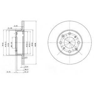 Тормозной диск 19-0829 E.T.F.