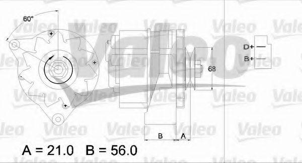 Генератор 436126 VALEO