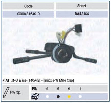 Переключатель 000043164010 MAGNETI MARELLI