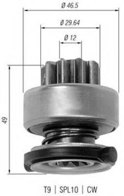 Рисунок 940113020334 MAGNETI MARELLI
