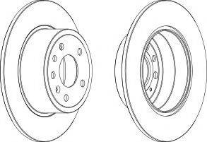 Тормозной диск WGR0811-1 WAGNER