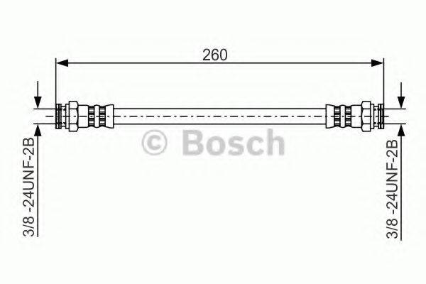 Шлангопровод 1 987 481 346 BOSCH