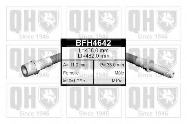 Тормозной шланг BFH4642 QUINTON HAZELL