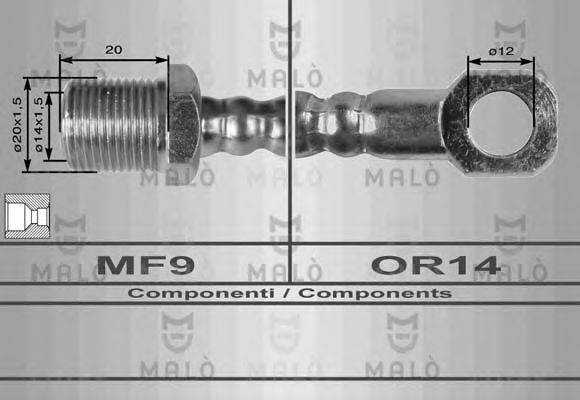 Шлангопровод 8368 MALO