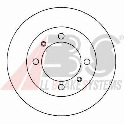 Тормозной диск 15902 A.B.S.