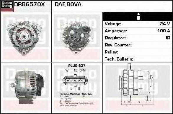 Генератор DRB6570X REMY