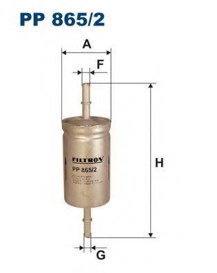 Фильтр топливный PP865/2 FILTRON