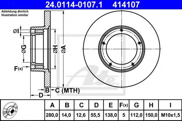 Тормозной диск BG2480 DELPHI