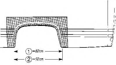 Боковина 3050.45 VAN WEZEL