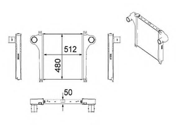 Интеркулер 30228 NRF