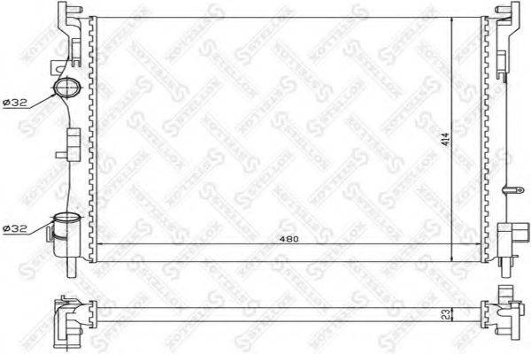 Теплообменник 10-26562-SX STELLOX