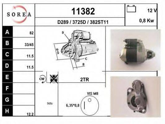 Стартер 11382 EAI