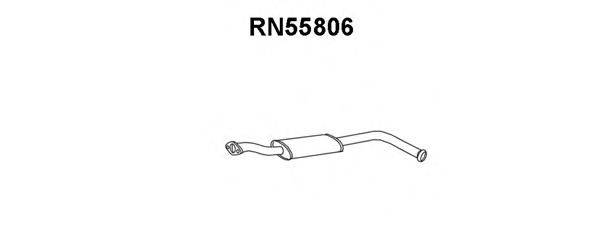 Средний глушитель выхлопных газов RN55806 VENEPORTE