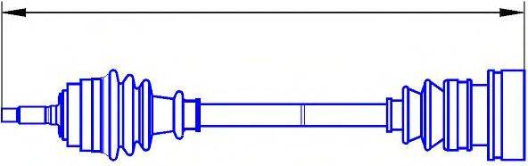 Вал 12352 SERCORE