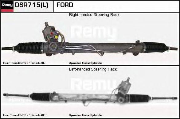 Рулевой механизм DSR715L REMY