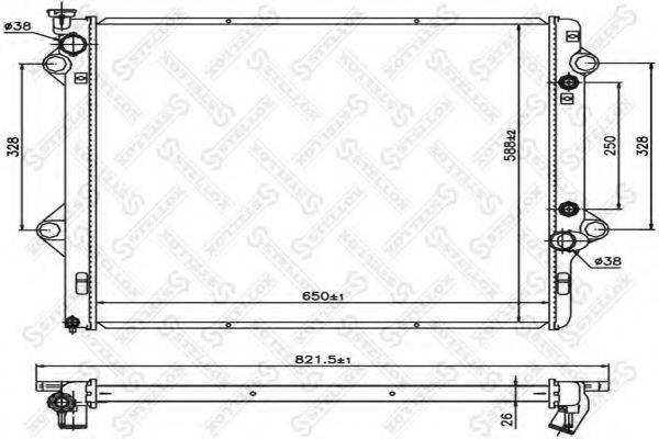 Теплообменник 10-26780-SX STELLOX