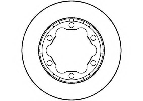Тормозной диск NBD992 NATIONAL
