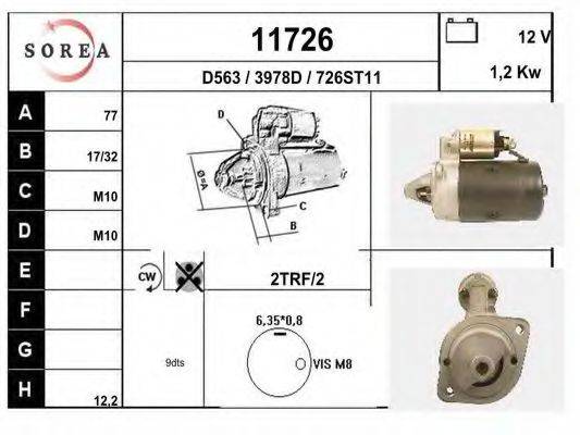 Стартер 11726 EAI