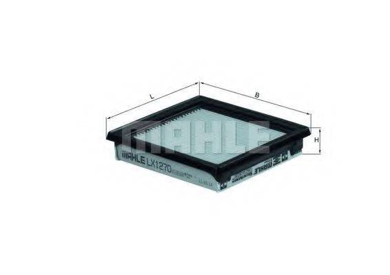 LX 1270 KNECHT Фильтр воздушный LX 1270 KNECHT