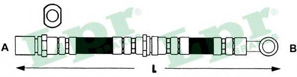Тормозной шланг 6T47408 LPR