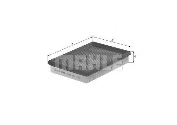 Фильтр воздушный LX 1038 KNECHT