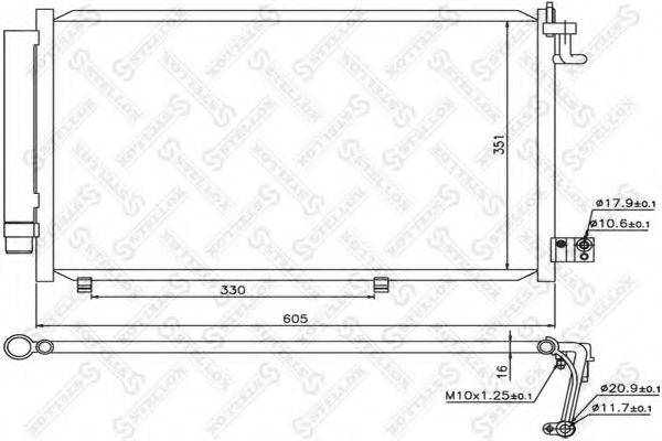 Конденсатор 10-45697-SX STELLOX