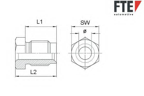Болт A0567 FTE