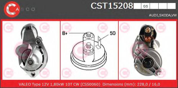 Стартер CST15208GS CASCO