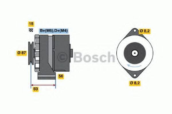 Генератор 0 986 033 320 BOSCH