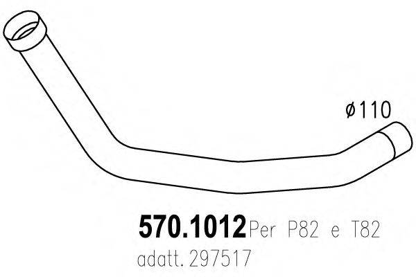 Трубка 570.1012 ASSO