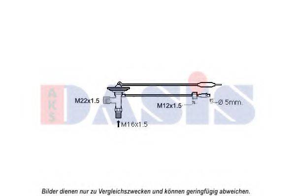 Расширительный клапан, кондиционер 840245N AKS DASIS
