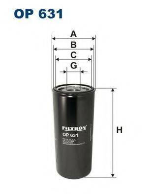 Фильтр масляный OP631 FILTRON