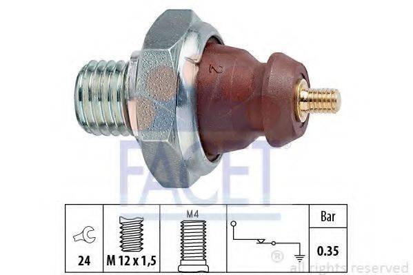 Датчик давления масла 7.0057 FACET