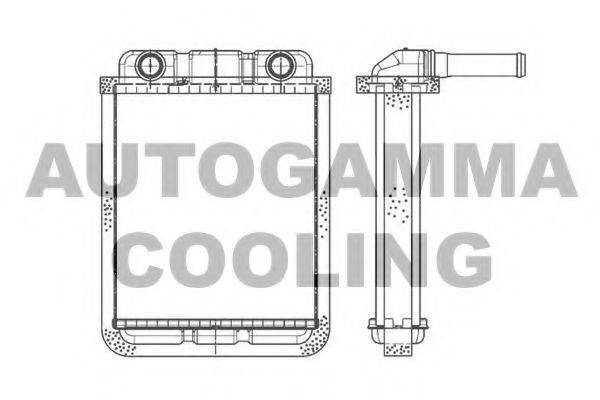 Теплообменник 105234 AUTOGAMMA