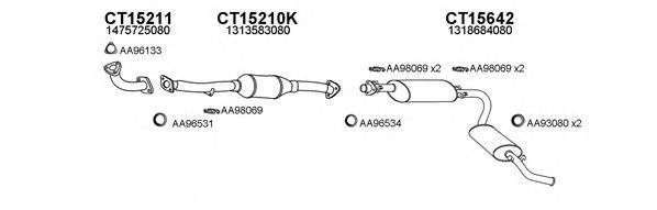 Глушитель 250399 VENEPORTE