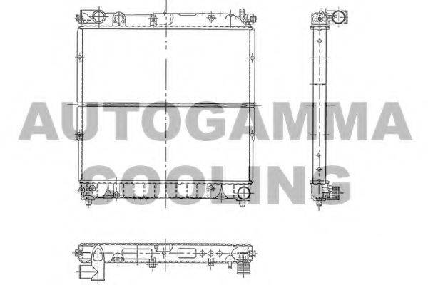 Теплообменник 102579 AUTOGAMMA