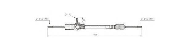 Рулевой механизм FO4006 GENERAL RICAMBI