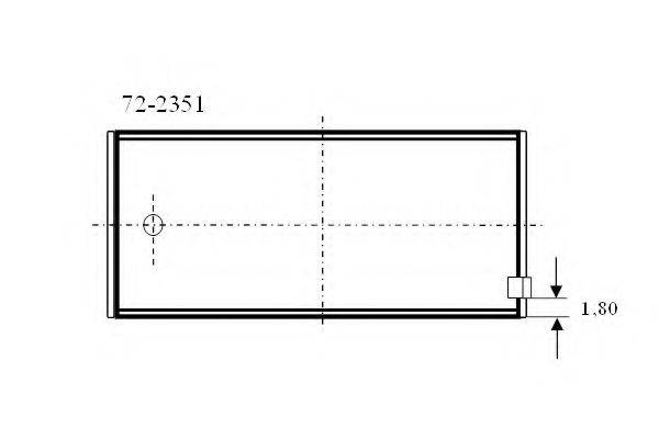 Подшипник 72-2351 GLYCO