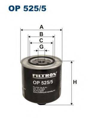 Фильтр масляный OP525/5 FILTRON