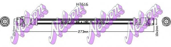 Тормозной шланг H7616 BROVEX-NELSON