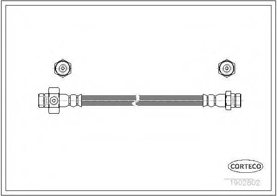 Тормозной шланг PHD7099 TRW