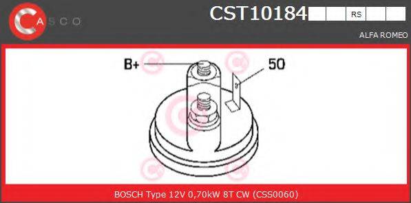 Стартер CST10184RS CASCO