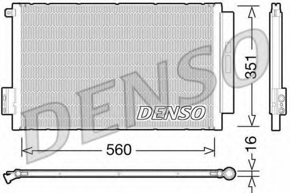 Конденсатор, кондиционер DCN09043 DENSO